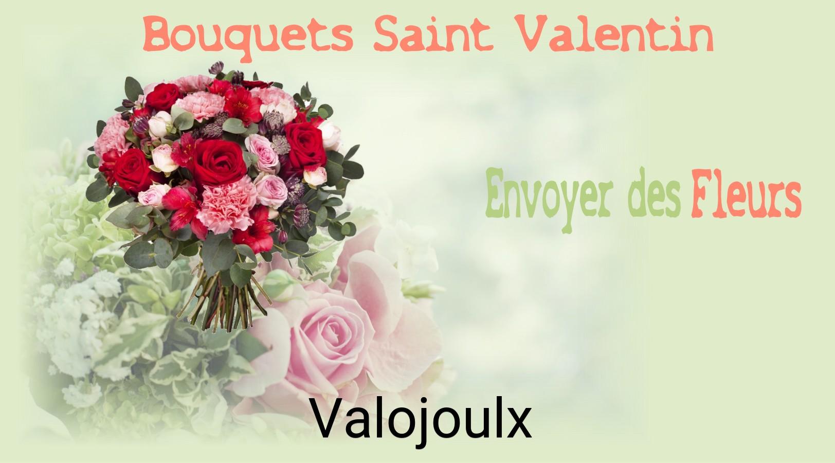 Roses de Saint-Valentin livrées à Valojoulx